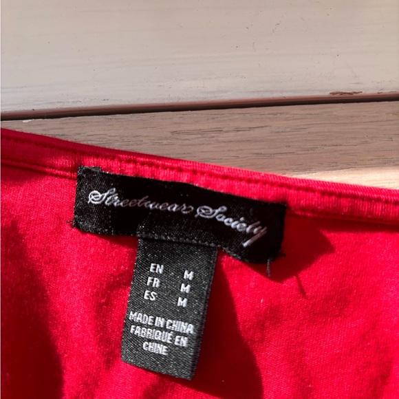 Streetwear Society Square-Neck Tee ❤️ - Picture 4 of 5